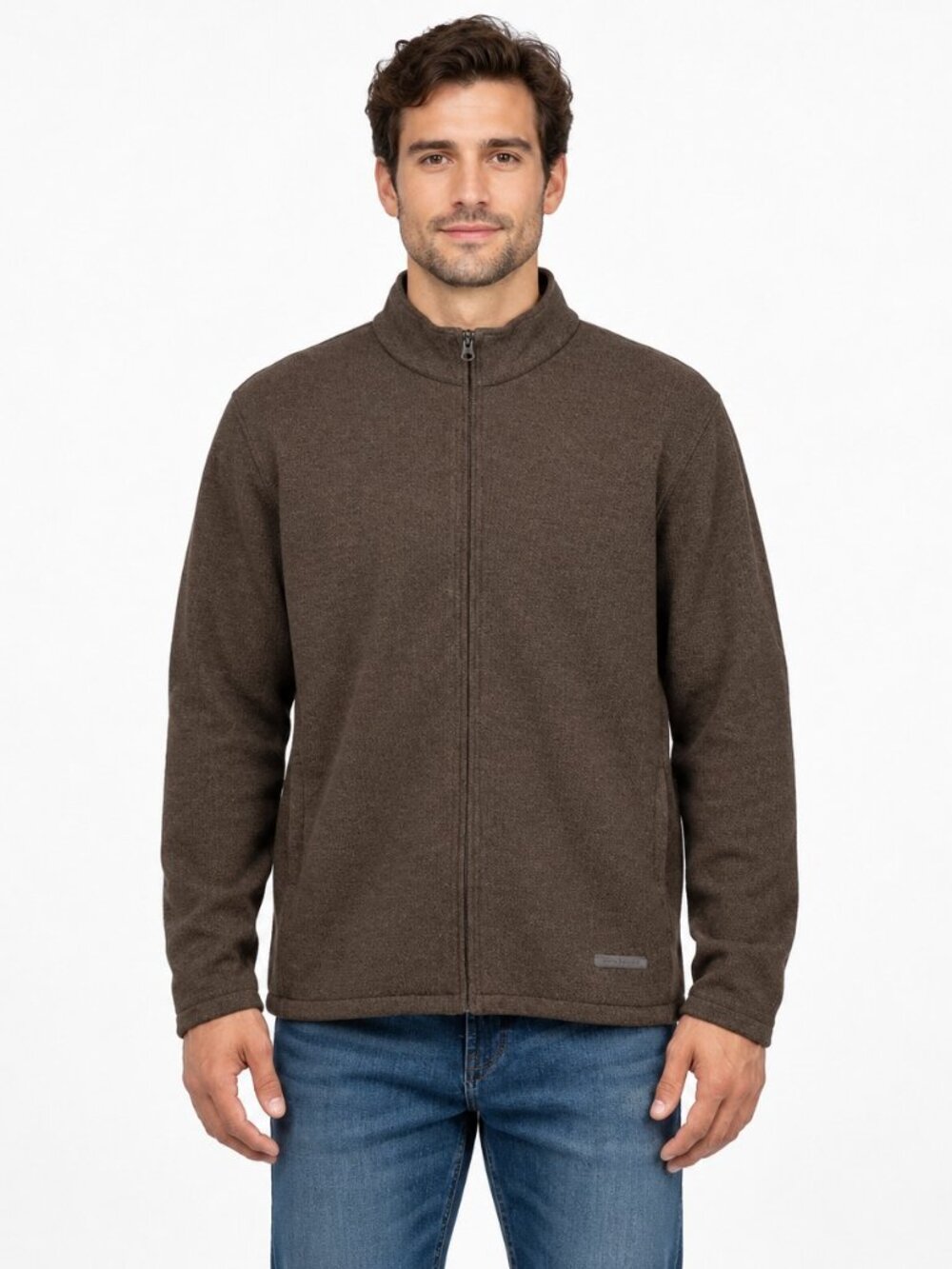 Scott Barber Men’s Full Zip Sweater
